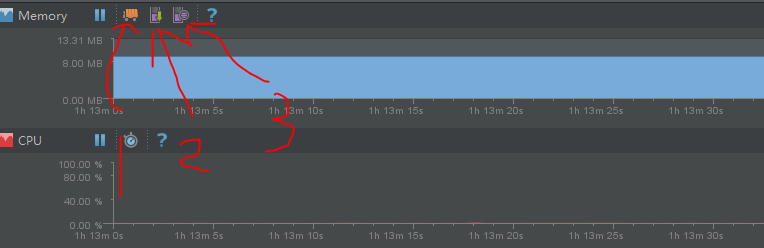 AndroidStudio monitor
